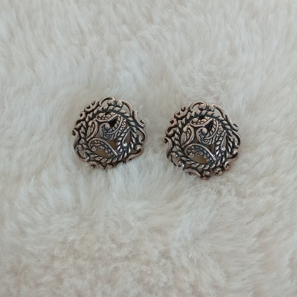 925 Vintage Pallock signed earrings